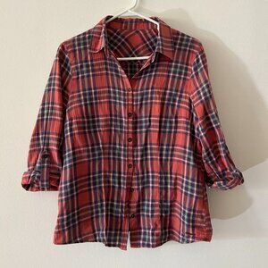 Plaid Shirt Mavi Jeans